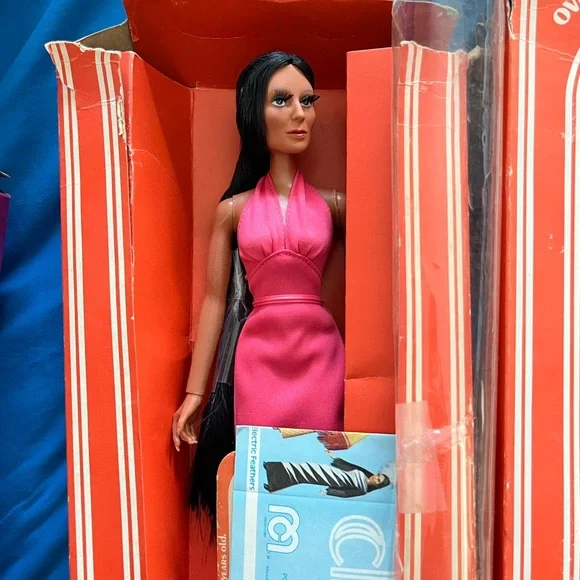 Cher Collection Doll in Vibrant Pink Dress - Picture 8 of 8